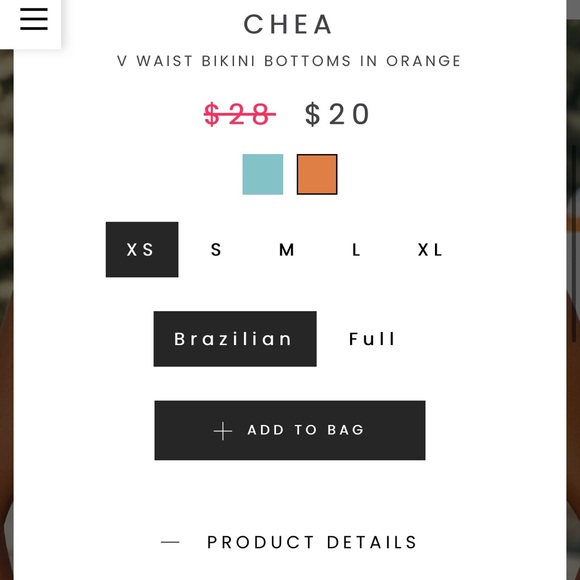 🆕 Neena Swim Chea Orange Bikini - Picture 13 of 16